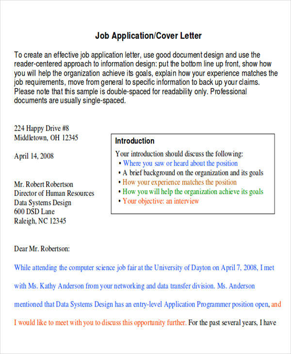 FREE 59+ Sample Letter of Intent in MS Word | PDF