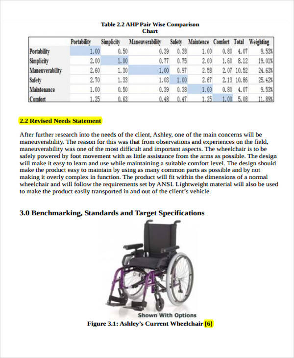 engineering project proposal report