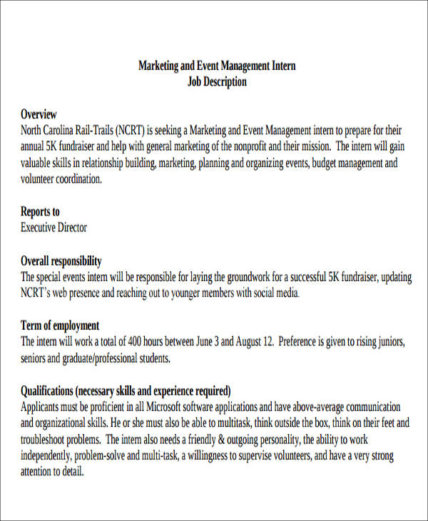 Event Manager Job Description Allaboutryte