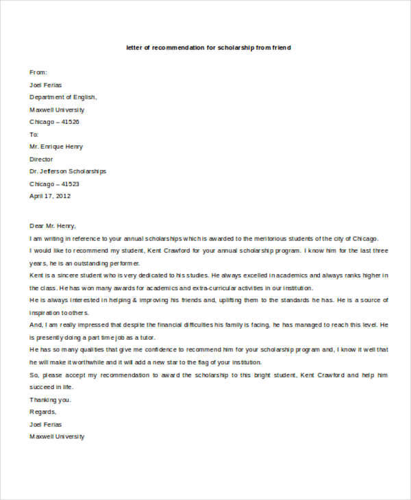 Letter Of Recommendation For Immigration From Family from images.sampletemplates.com
