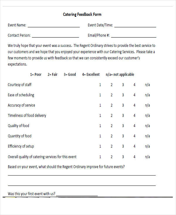 FREE 8+ Printable Survey Forms in PDF MS Word