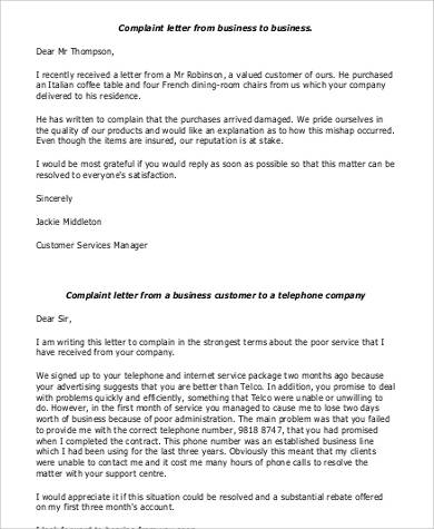 formal business complaint letter3