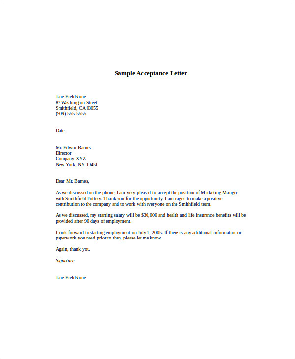 formal job acceptance letter1