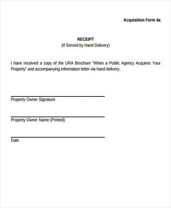 free 36 printable receipt forms in pdf ms word