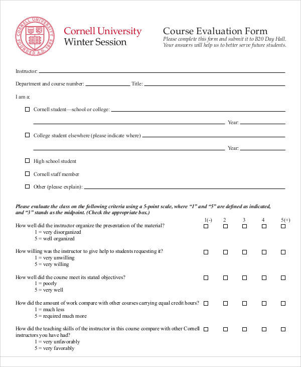 high school course evaluation form1