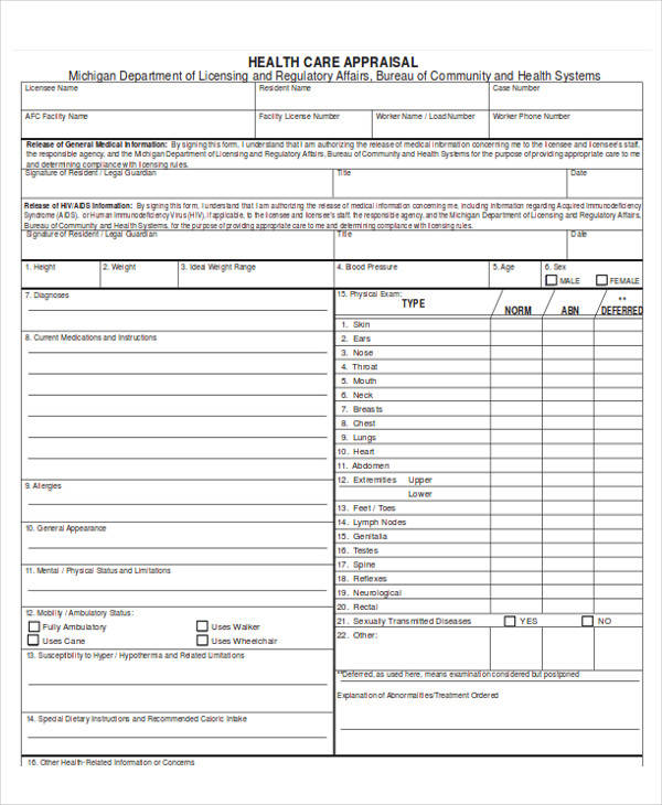 Aircraft Appraisal Sample Master of Template Document