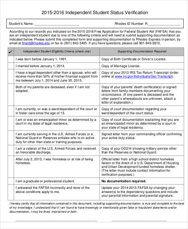 Homeless Verification Letter certify letter