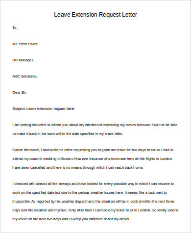 Sick Leave Letter To Manager from images.sampletemplates.com