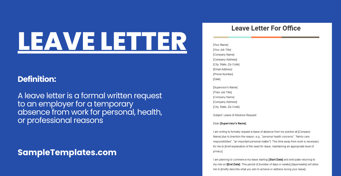 leave-letter