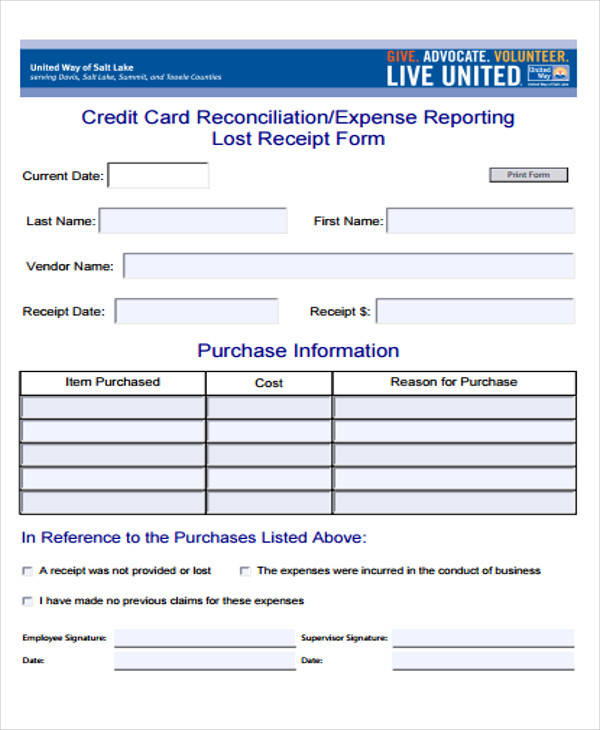 free 39 sample receipt forms in pdf ms word