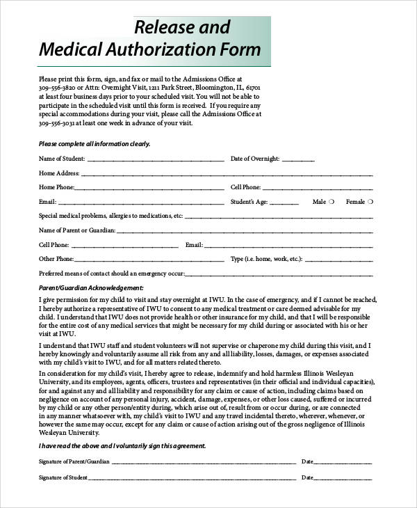 Medical Release Forms Printable Web Free Printable Medical Forms And Medical Charts That You