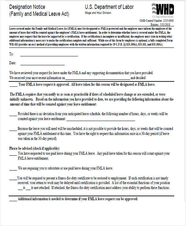 medical leave act form1