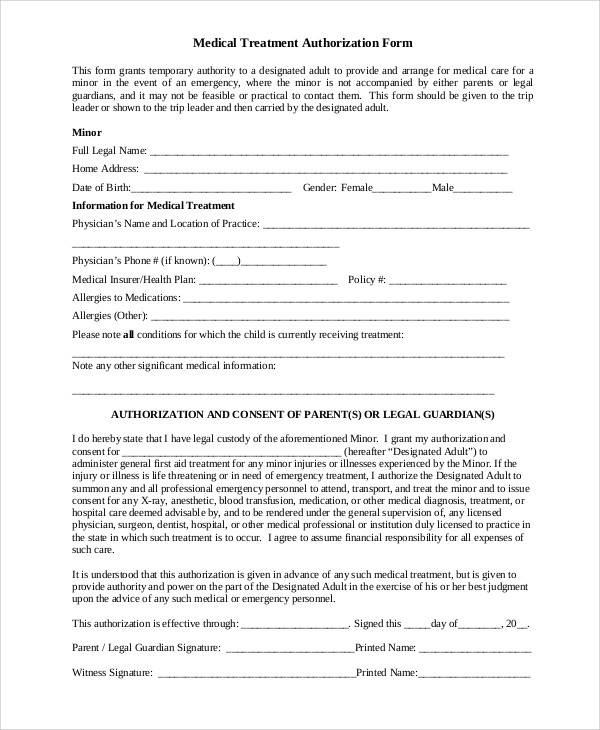 medical treatment authorization form1