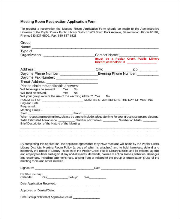 meeting room reservation application form1