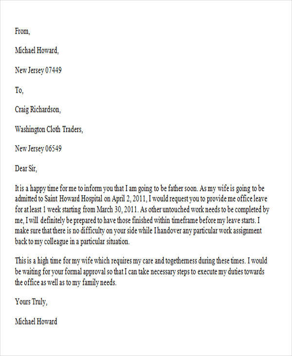 leave-application-formal-letter