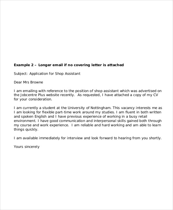 part time job offer letter email