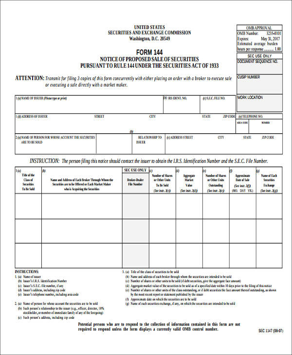 printable adverse notice form1