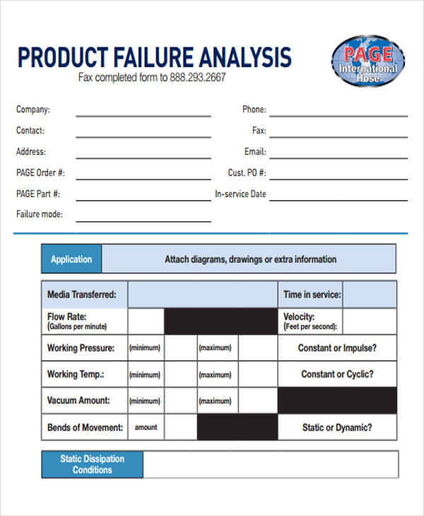 product failure analysis report2