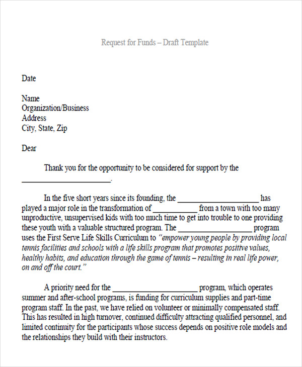 Proposal Letter For Project - Letter