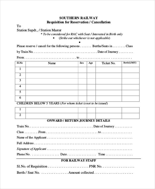 railway reservation cancellation form1