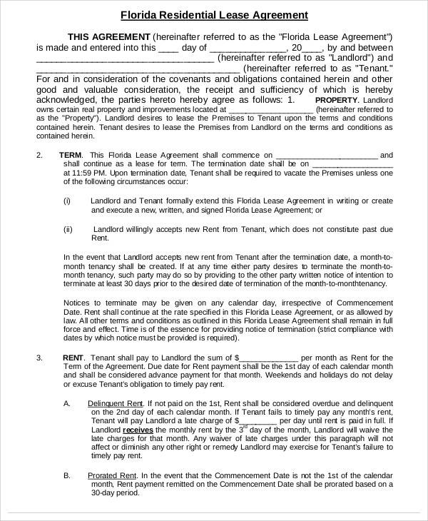 residential lease agreement6