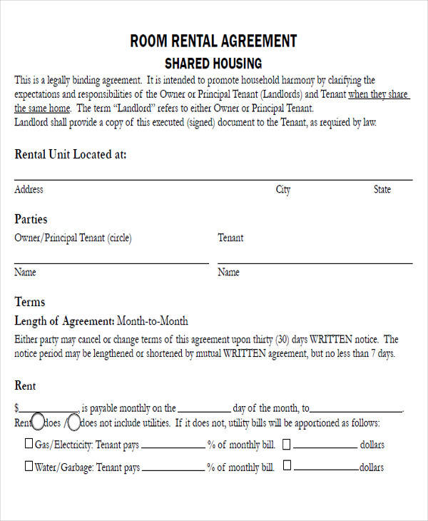 Non Binding Contract Template HQ Printable Documents