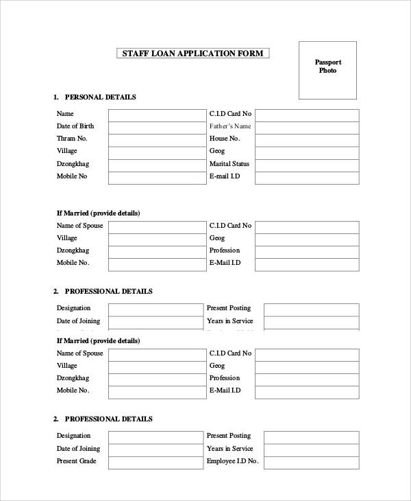 staff loan application form1