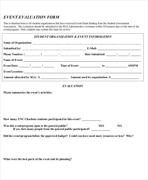student event evaluation form1