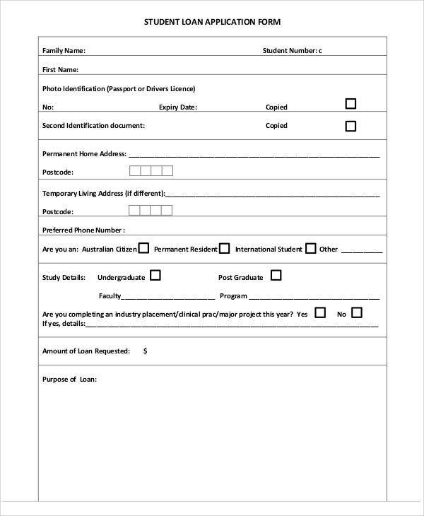 student loan application form1