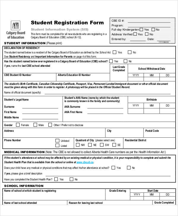 Patient Registration Form 1 Free Templates In Pdf Word