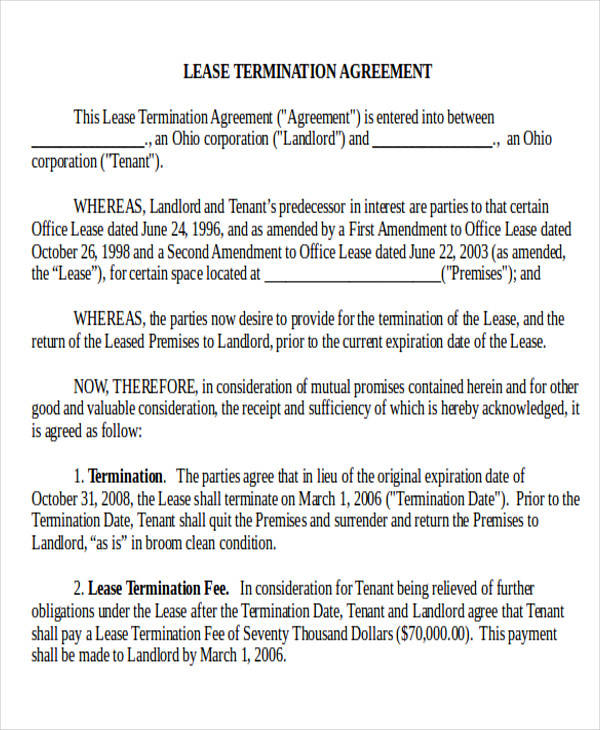 tenant commercial lease termination agreement1