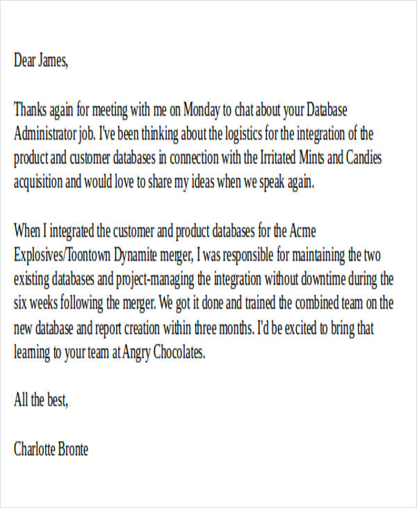 Thanks Letter After Phone Interview from images.sampletemplates.com