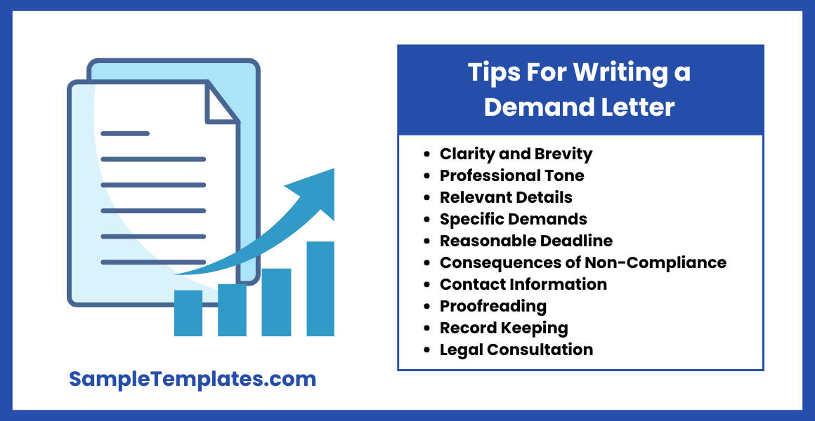 tips for writing a demand letter
