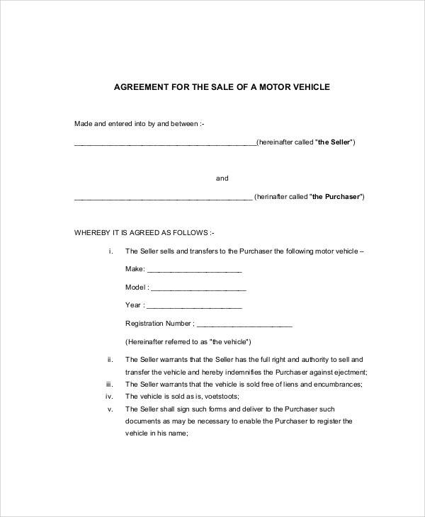 vehicle agreement of sale2