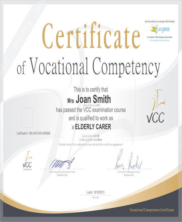 Vocational Certificate Programs TUTORE ORG Master Of Documents