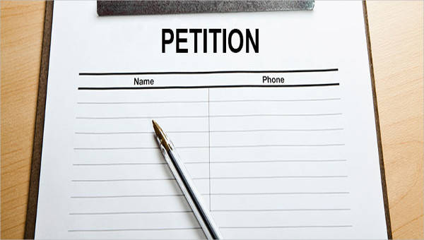  academic petition 