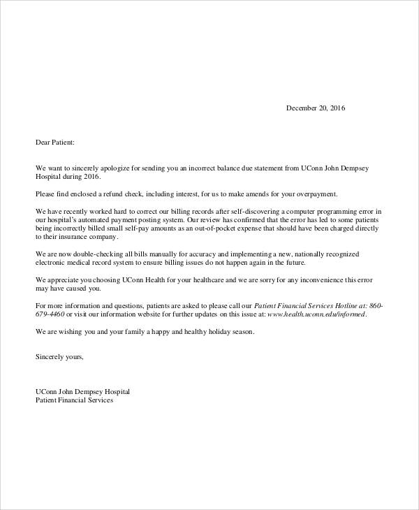 FREE 36 Apology Letter Templates In PDF MS Word