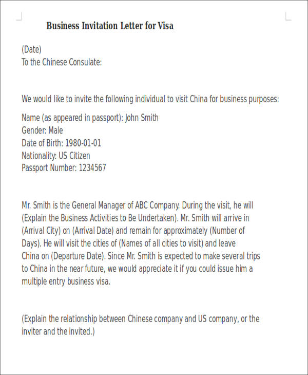 Business Invitation Letter - orderecigsjuice.info, image source: images.sam...