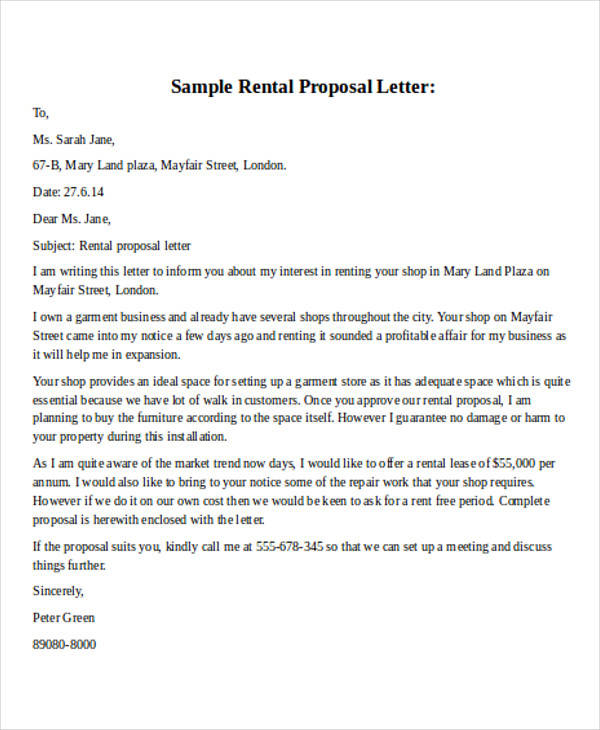 business lease proposal letter2