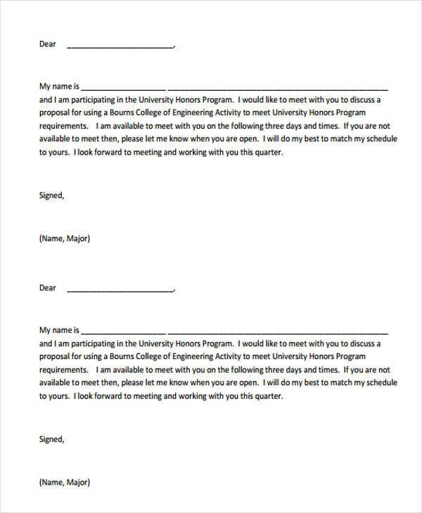FREE 29 Business Proposal Letter Samples In Pages Google Docs MS