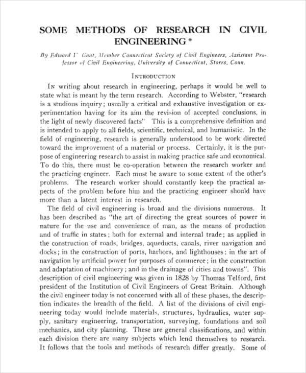new research paper topics in civil engineering