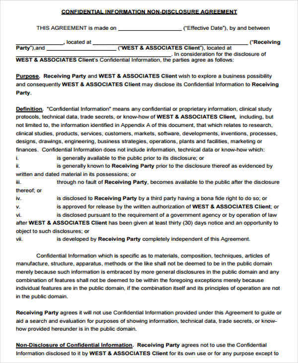 client information confidentiality agreement1