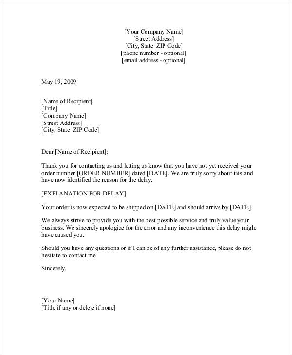 Business Apology Letter To Customer from images.sampletemplates.com