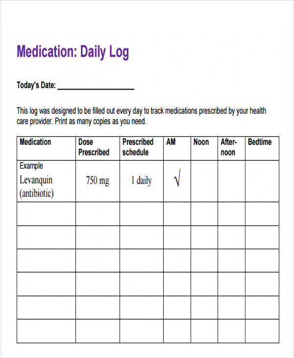 daily medication