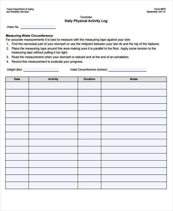 Security Daily Activity Report Template