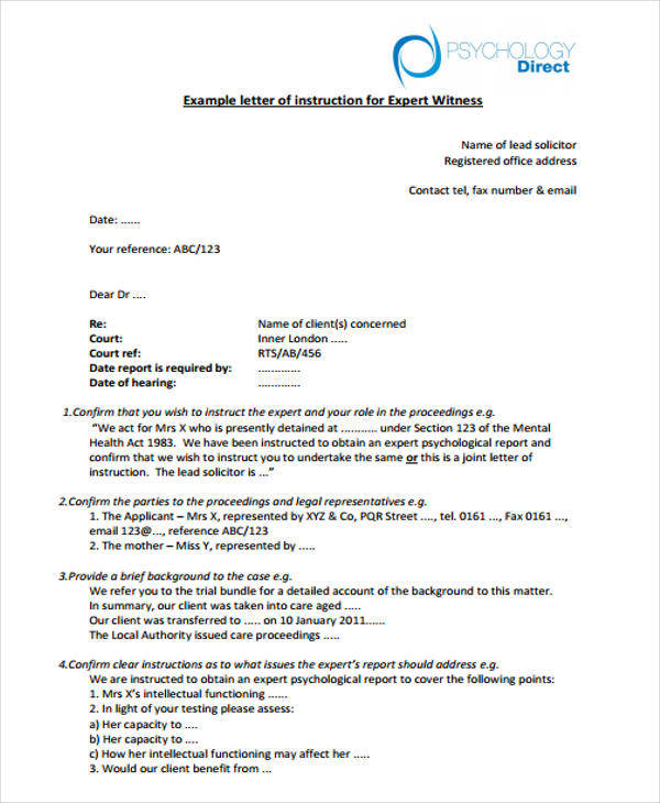 expert witness retention contract pdf