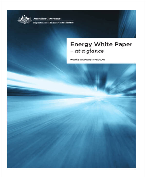 government energy white paper2