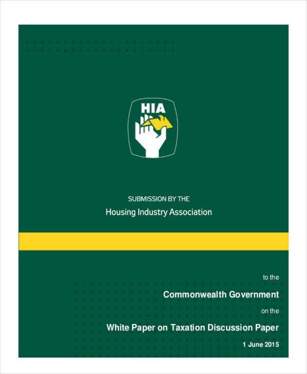 government tax white paper1