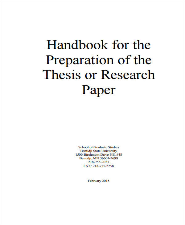 graduate school paper