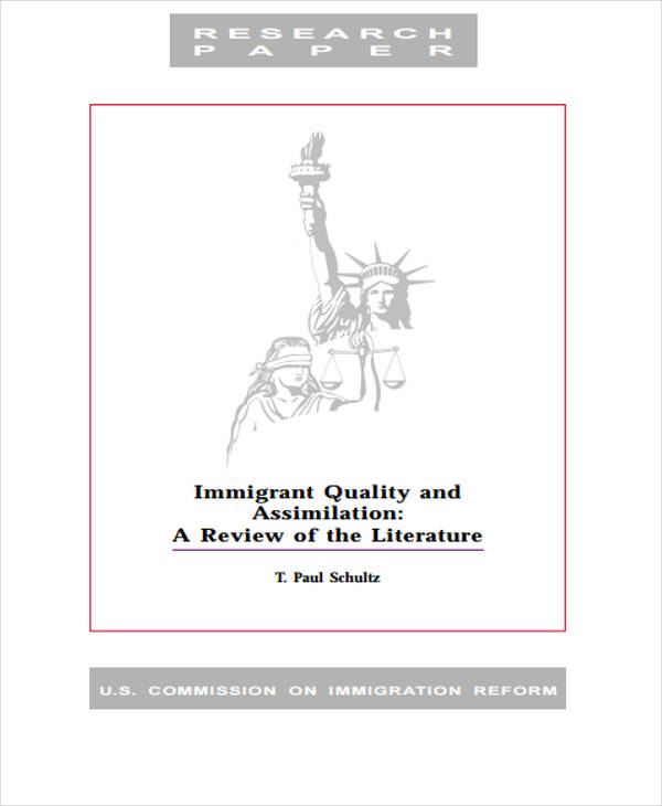 immigration research paper